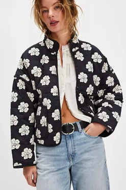 Sale Free People Chloe Jacket - Night Blooms