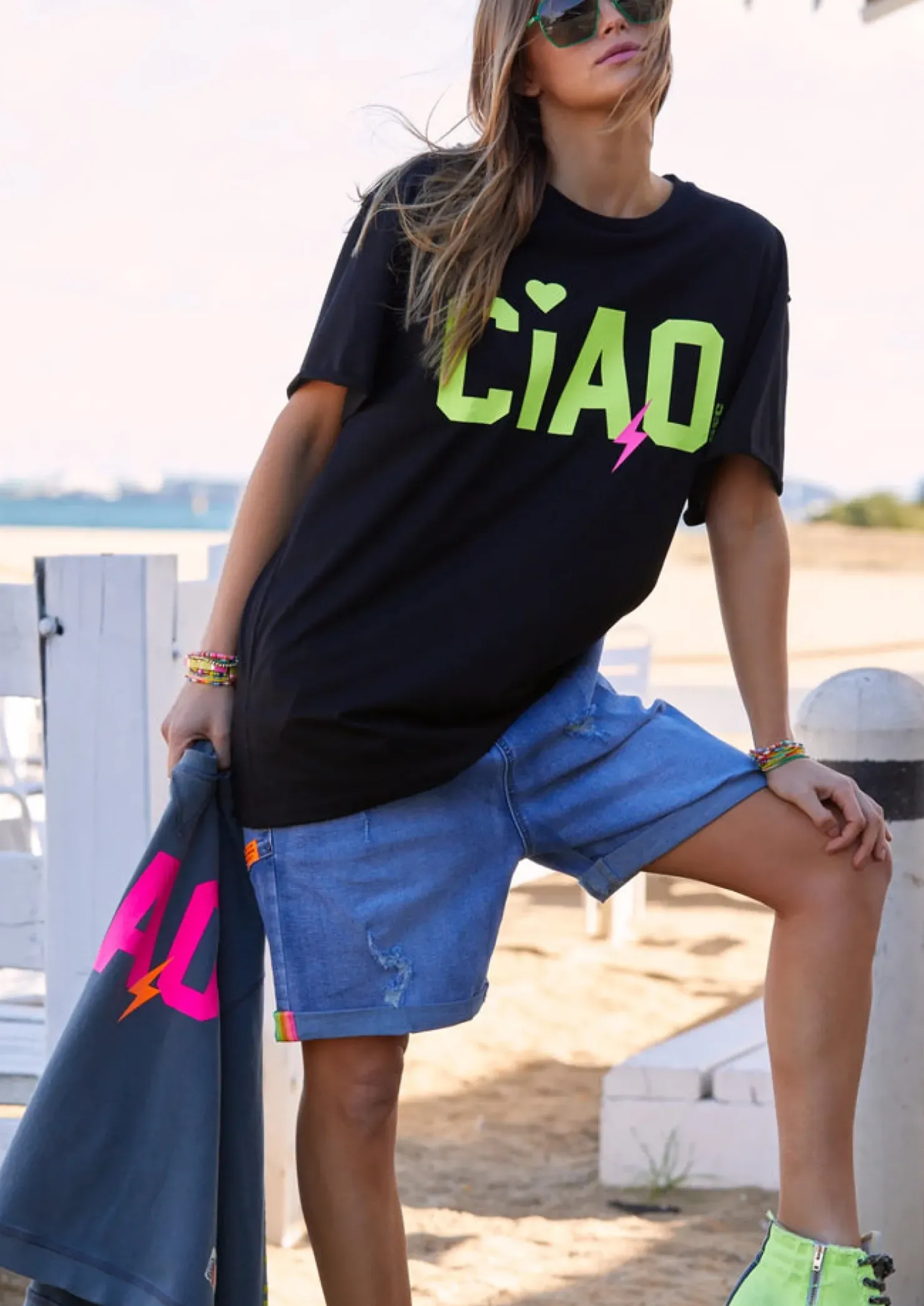 Fashion Cat Hammill Hammill & Co Ciao Tee - Black