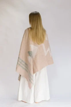 New Hobo & Hatch Hobo & Hatch Aztec Poncho- Vanilla