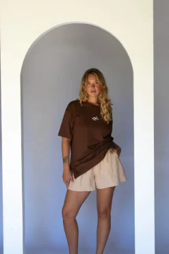 Best Hobo & Hatch Hobo & Hatch Coast Tee - Chocolate