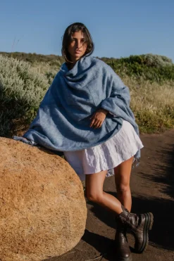 Hot Hobo & Hatch Hobo & Hatch Poncho- Denim