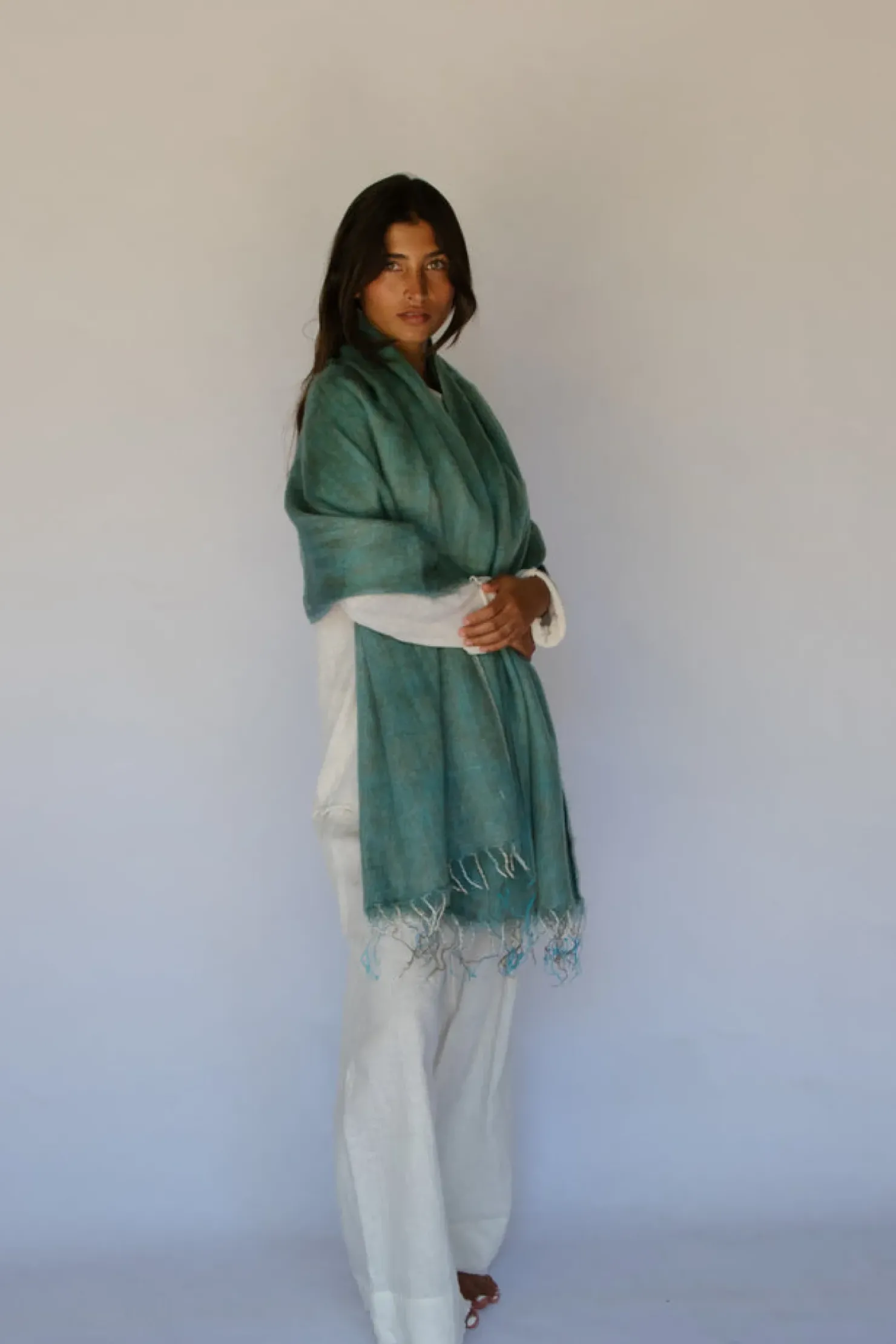 Online Hobo & Hatch Hobo & Hatch Poncho- Marine
