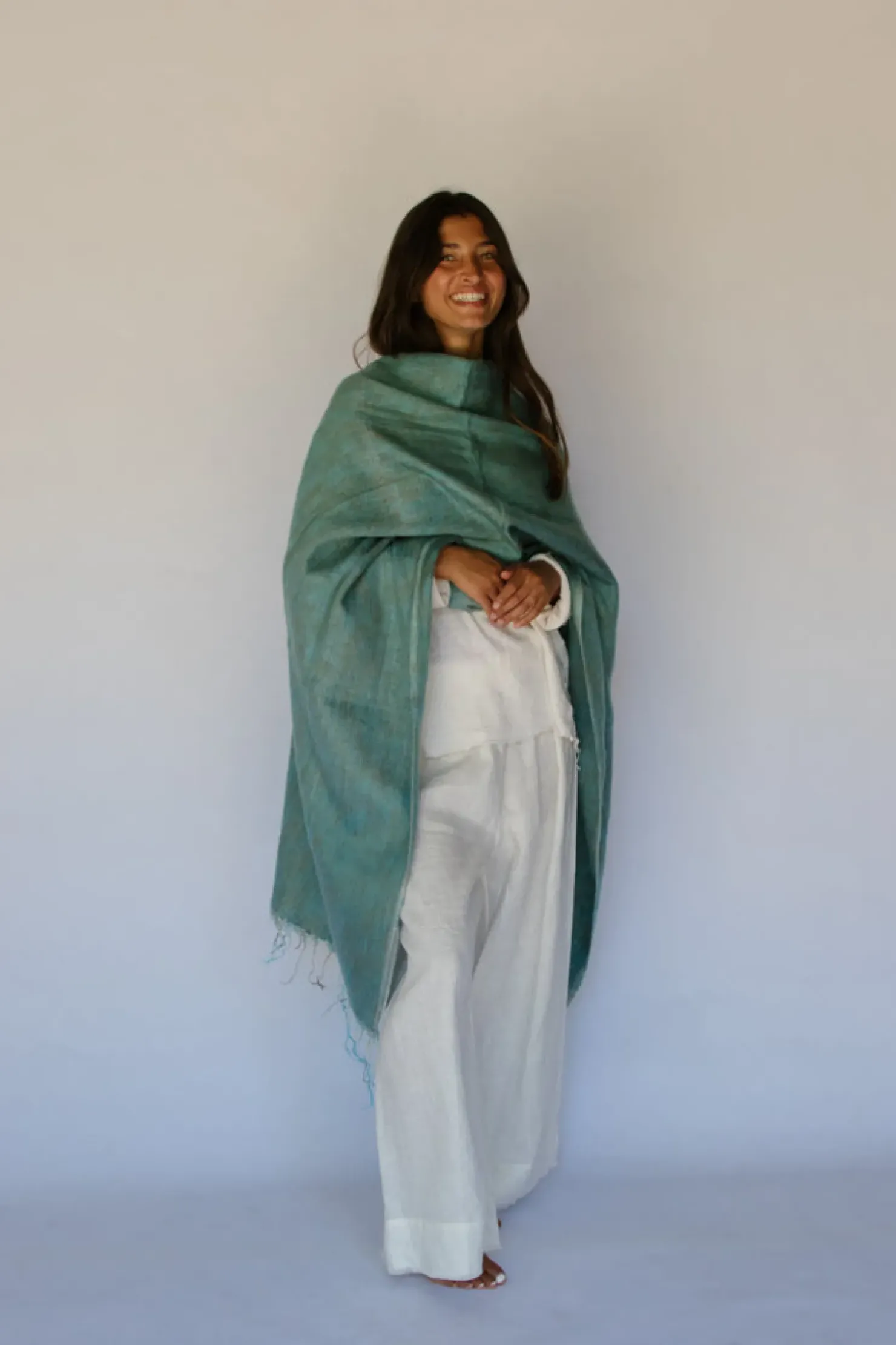 Online Hobo & Hatch Hobo & Hatch Poncho- Marine