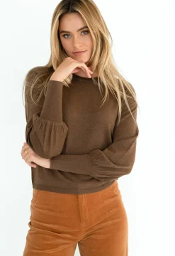 New Humidity Chelsea Top - Chocolate