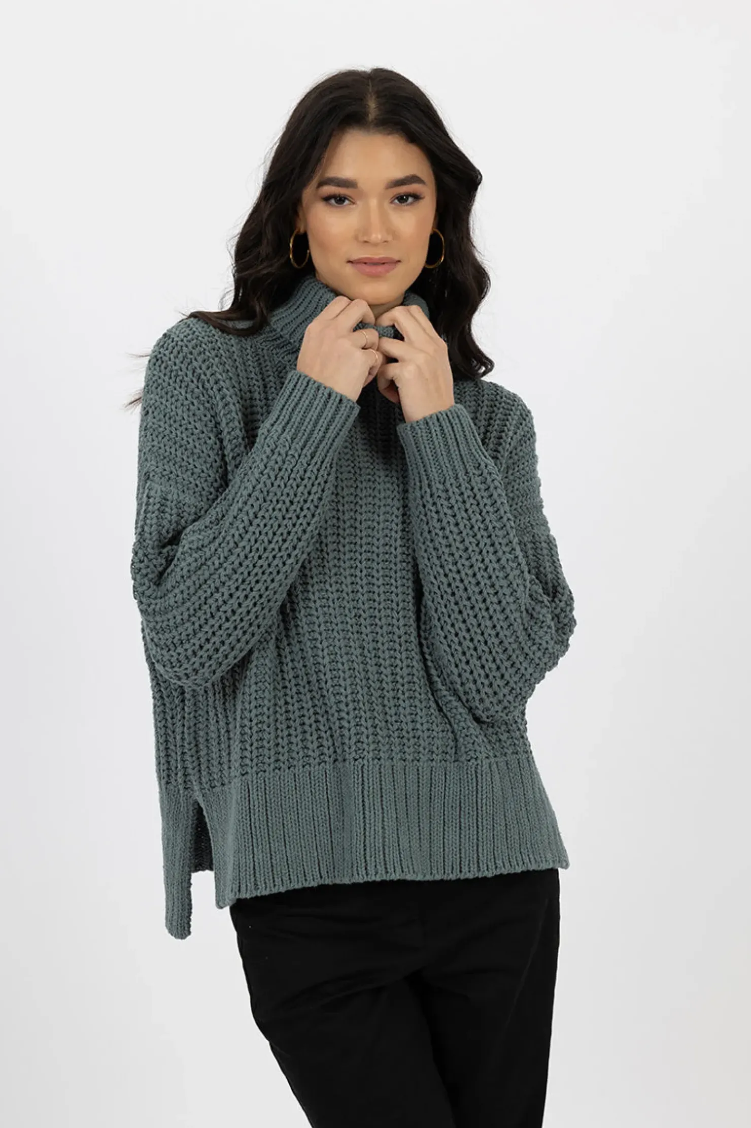 Fashion Humidity Jordie Jumper - Petrol