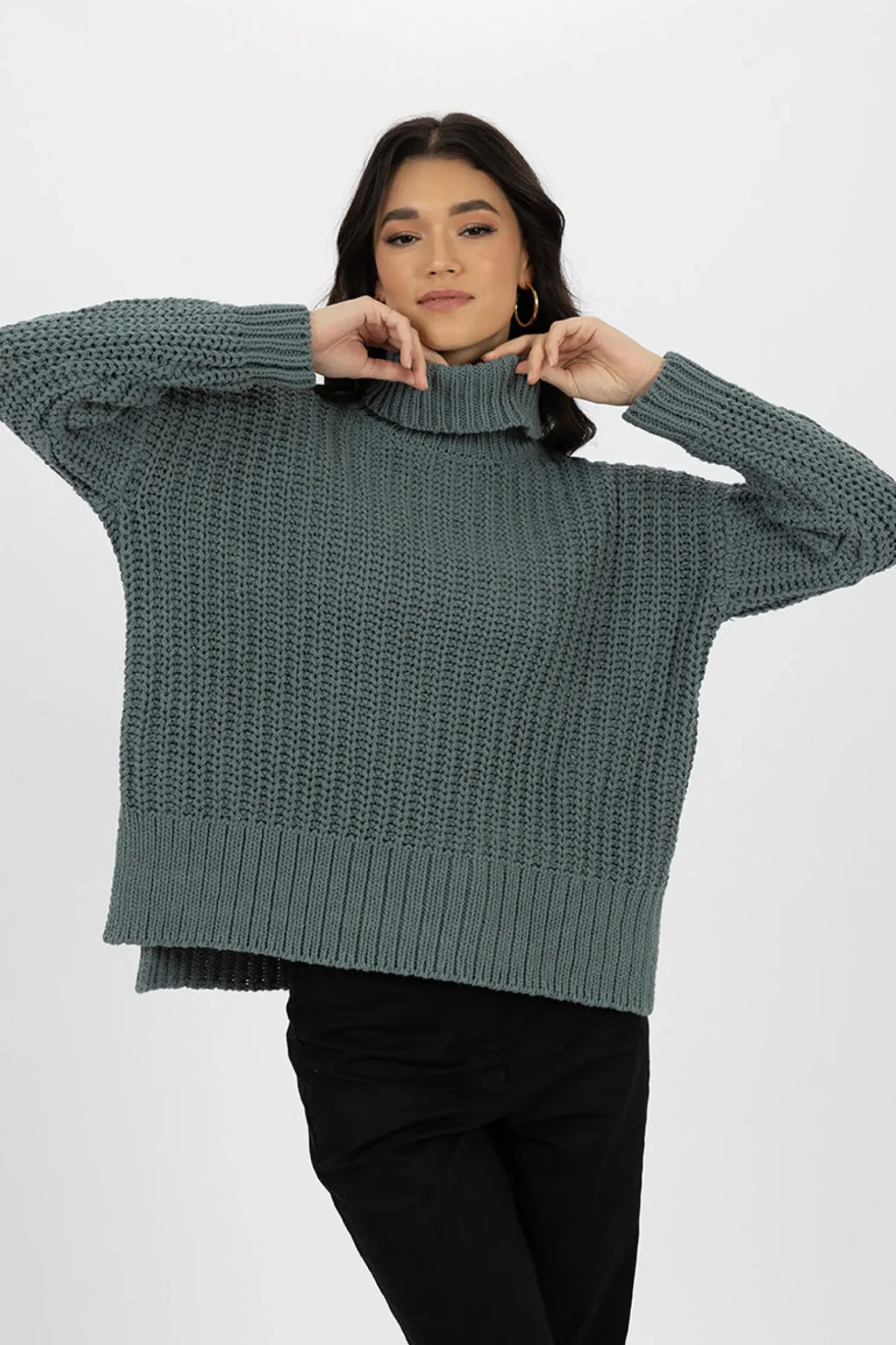 Fashion Humidity Jordie Jumper - Petrol