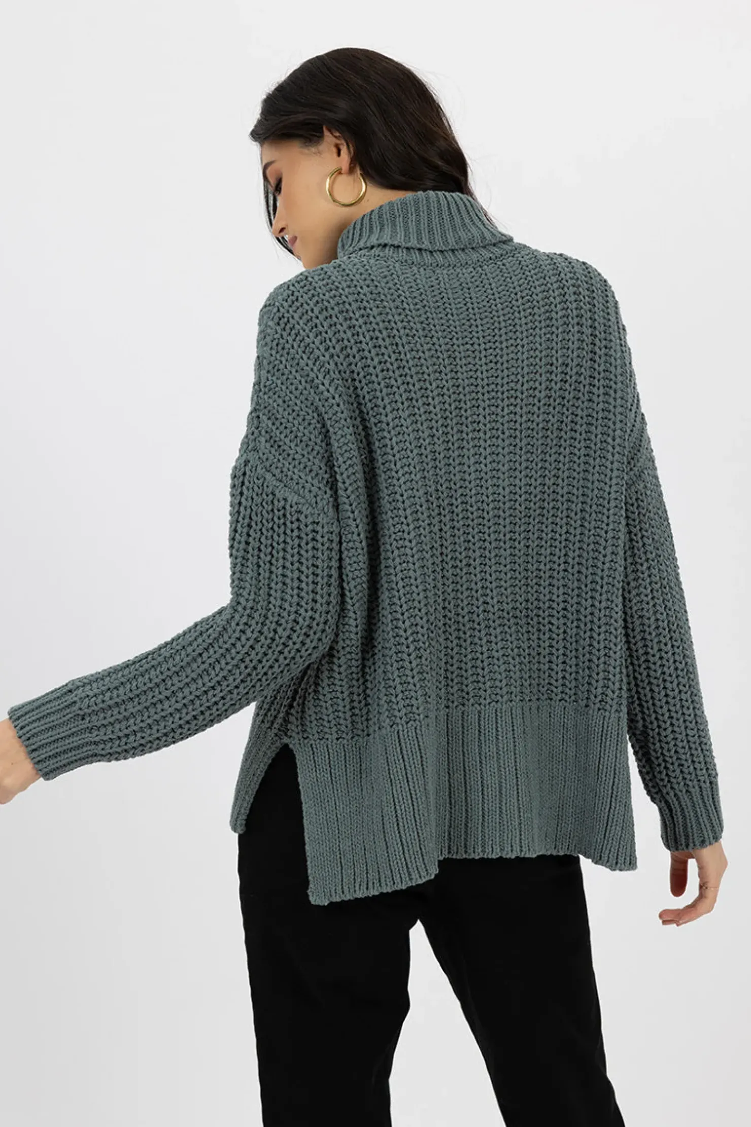 Fashion Humidity Jordie Jumper - Petrol