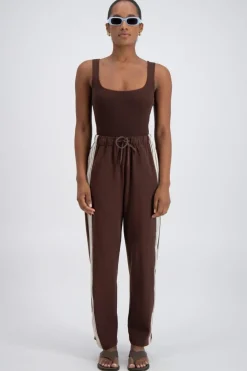 New Jasmine Alexa Panarea Trackpant - Brown