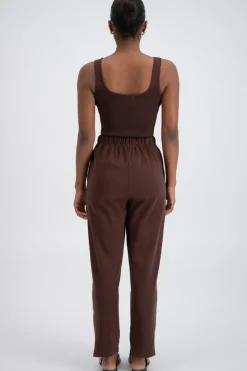 New Jasmine Alexa Panarea Trackpant - Brown
