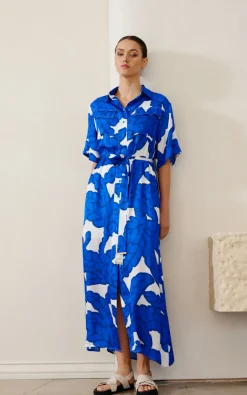 Hot Kinney Emelia Dress - Cove