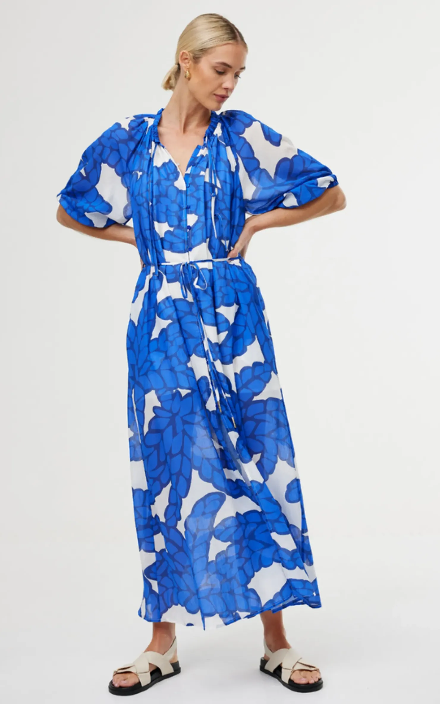 Hot Kinney Martina Dress - Cove