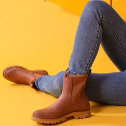 Fashion Los Cabos Shoes Los Cabos Amelia Rainboot - Cinnamon