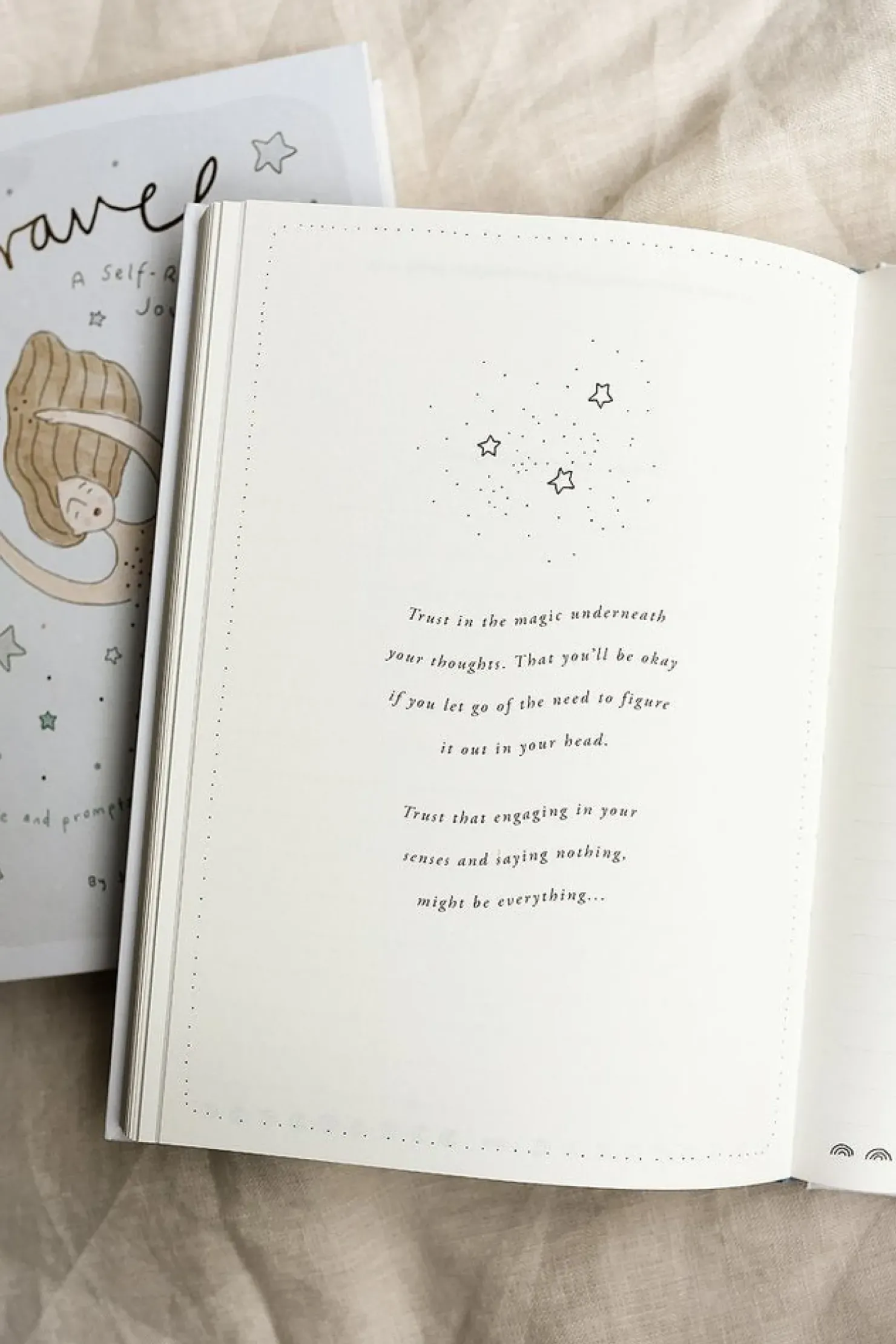 Sale Musings from the Moon - Unravel- A Self Reflection Journal