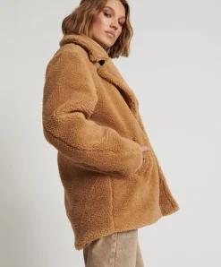 Fashion One Teaspoon Tan Teddy Coat