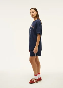 Fashion P.E Nation Recreation Tee - Dark Navy Blue