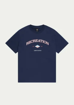 Fashion P.E Nation Recreation Tee - Dark Navy Blue