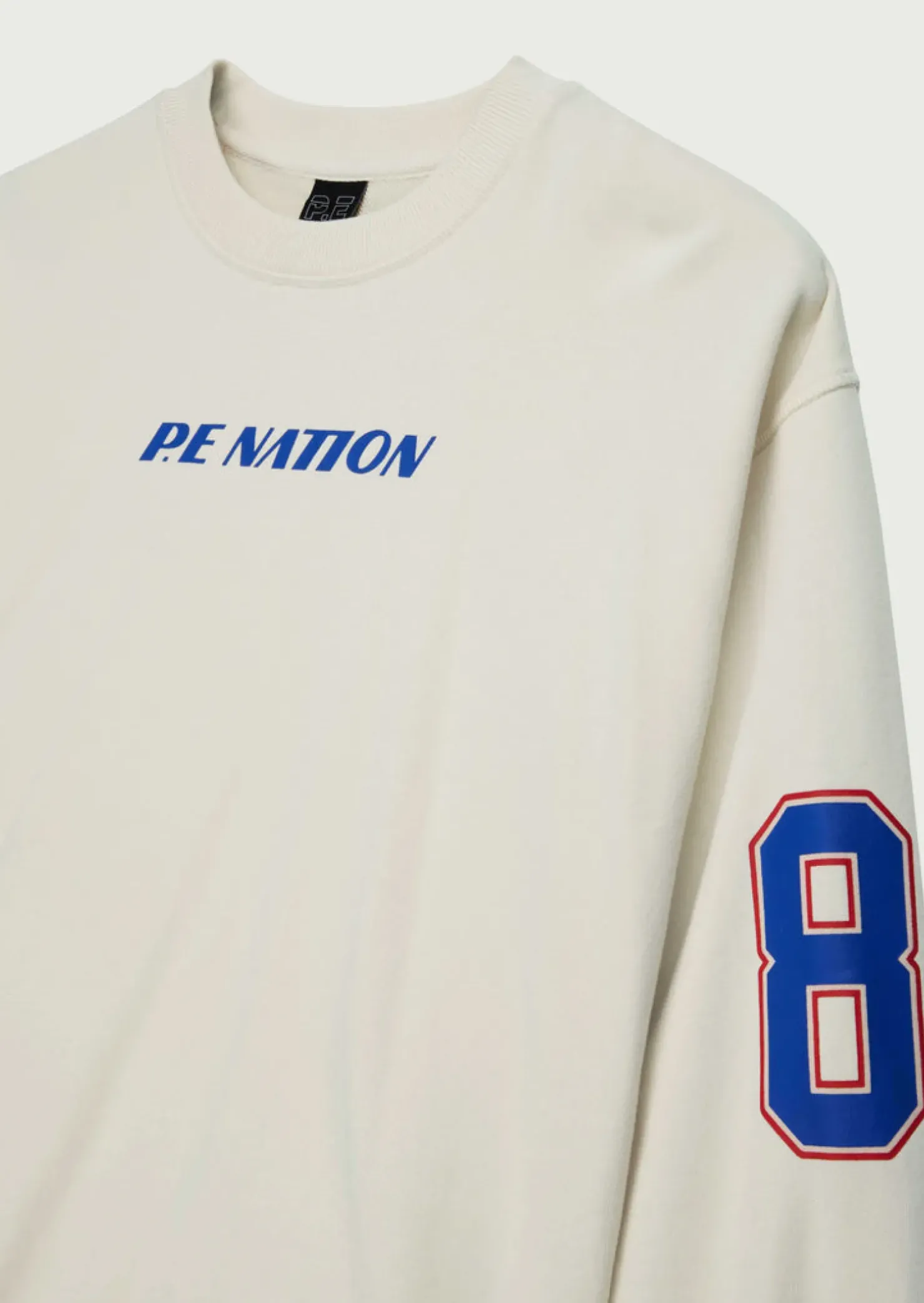 Clearance P.E Nation Rematch Sweat - Pearled Ivory