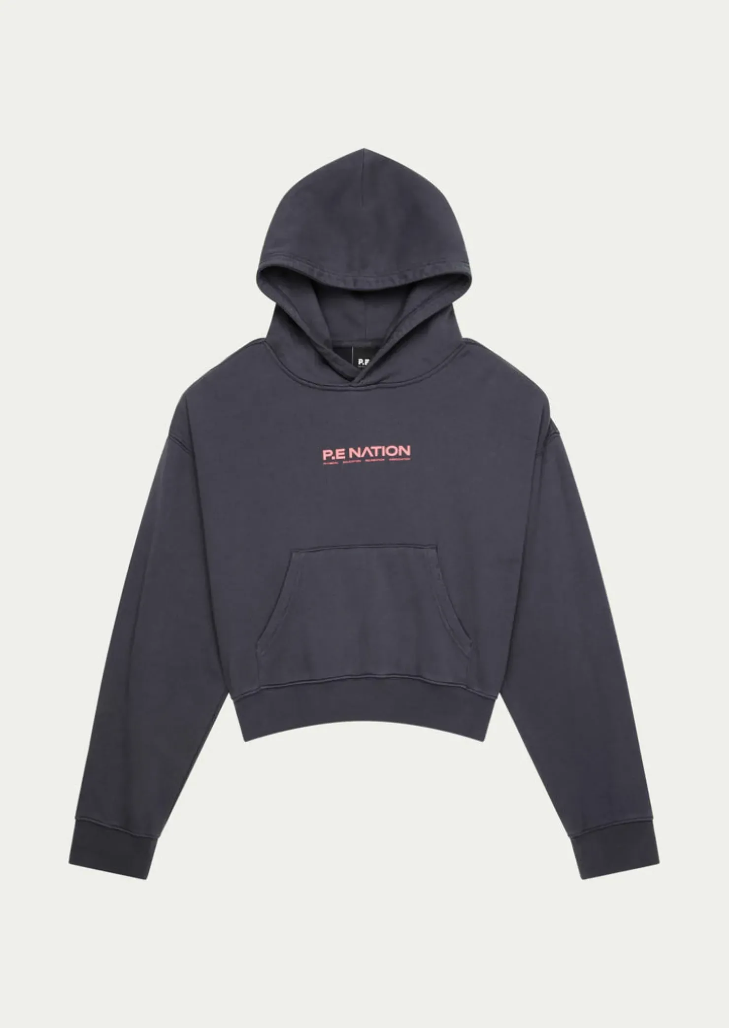 Online P.E Nation Transition Hoodie - Washed Ebony
