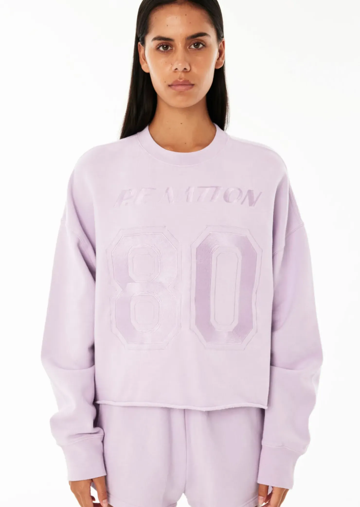 Fashion P.E Nation Undercut Sweat - Fair Orchid