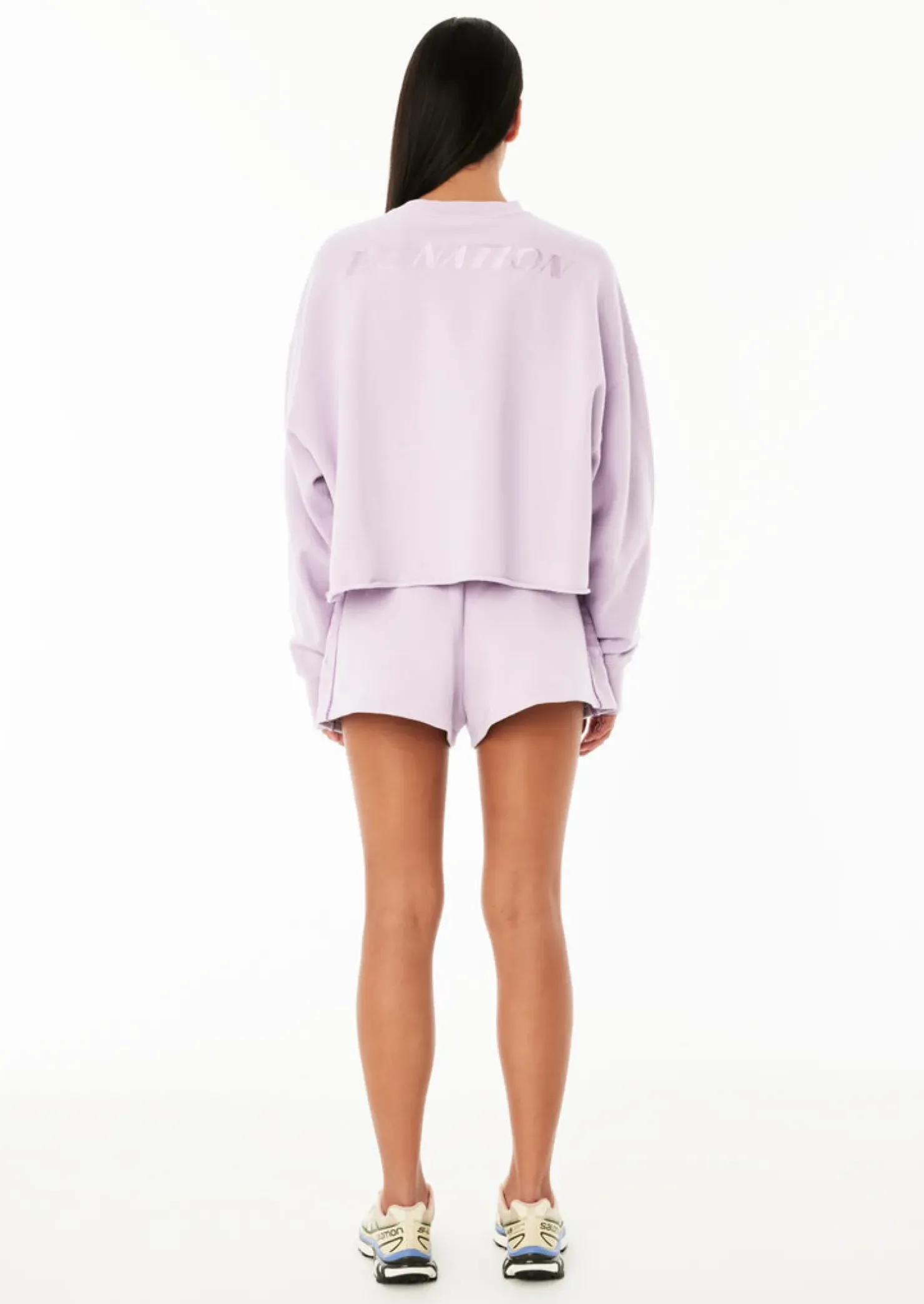 Fashion P.E Nation Undercut Sweat - Fair Orchid