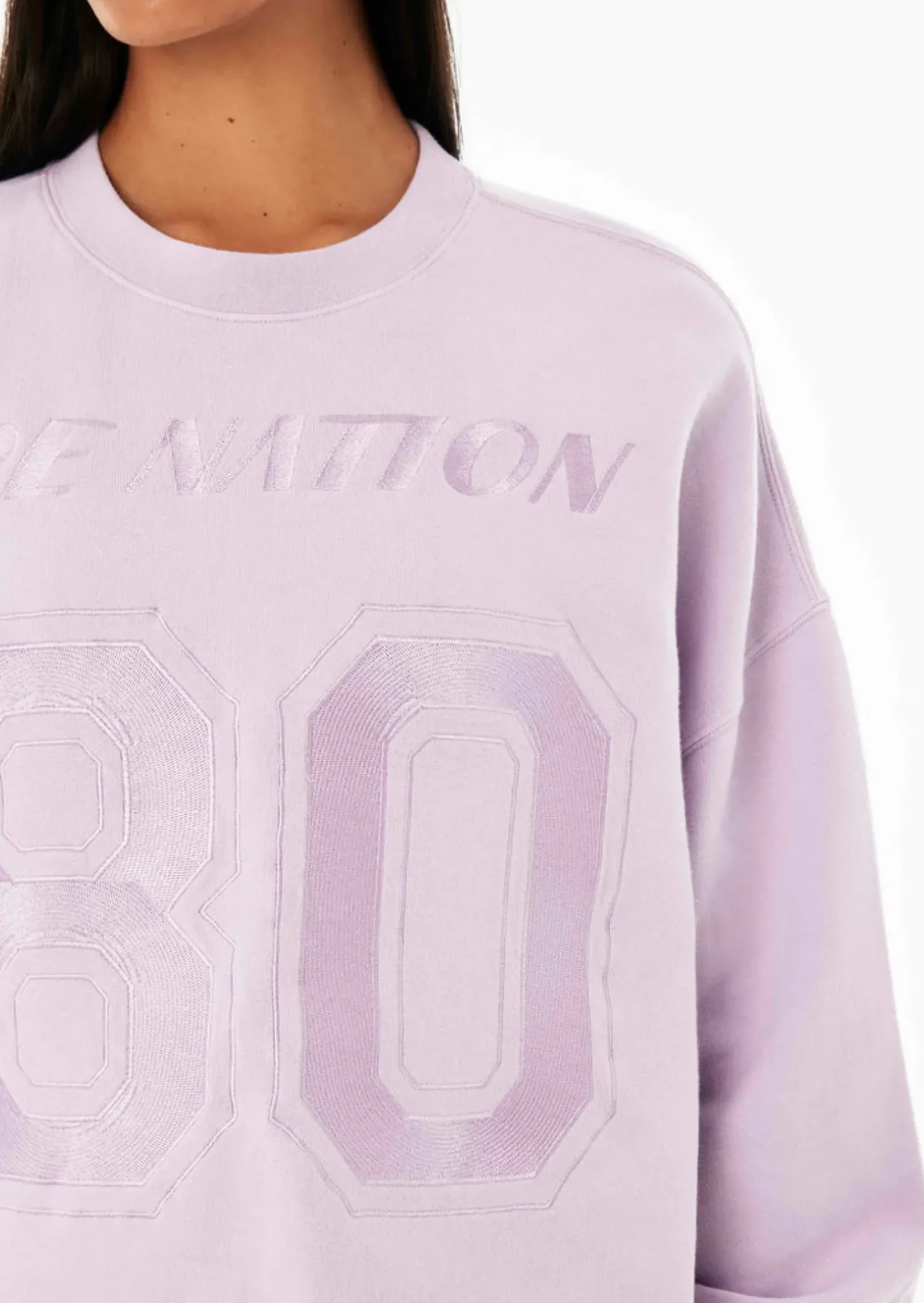 Fashion P.E Nation Undercut Sweat - Fair Orchid