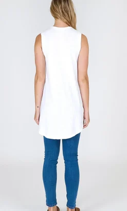 Best 3rd Story Madison Tank - White