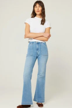 Outlet Rolla's Rolla's Eastcoast Flare Carly- Vintage Blue