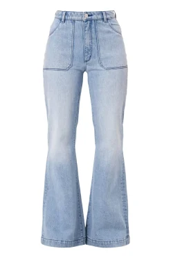Hot Rolla's Rolla's Eastcoast Flare Faded Blue - Light Vintage Blue