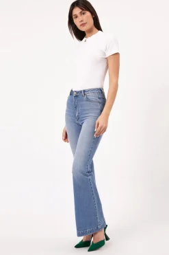 Best Rolla's Rolla's Eastcoast Flare Kate - Mid Vintage Blue