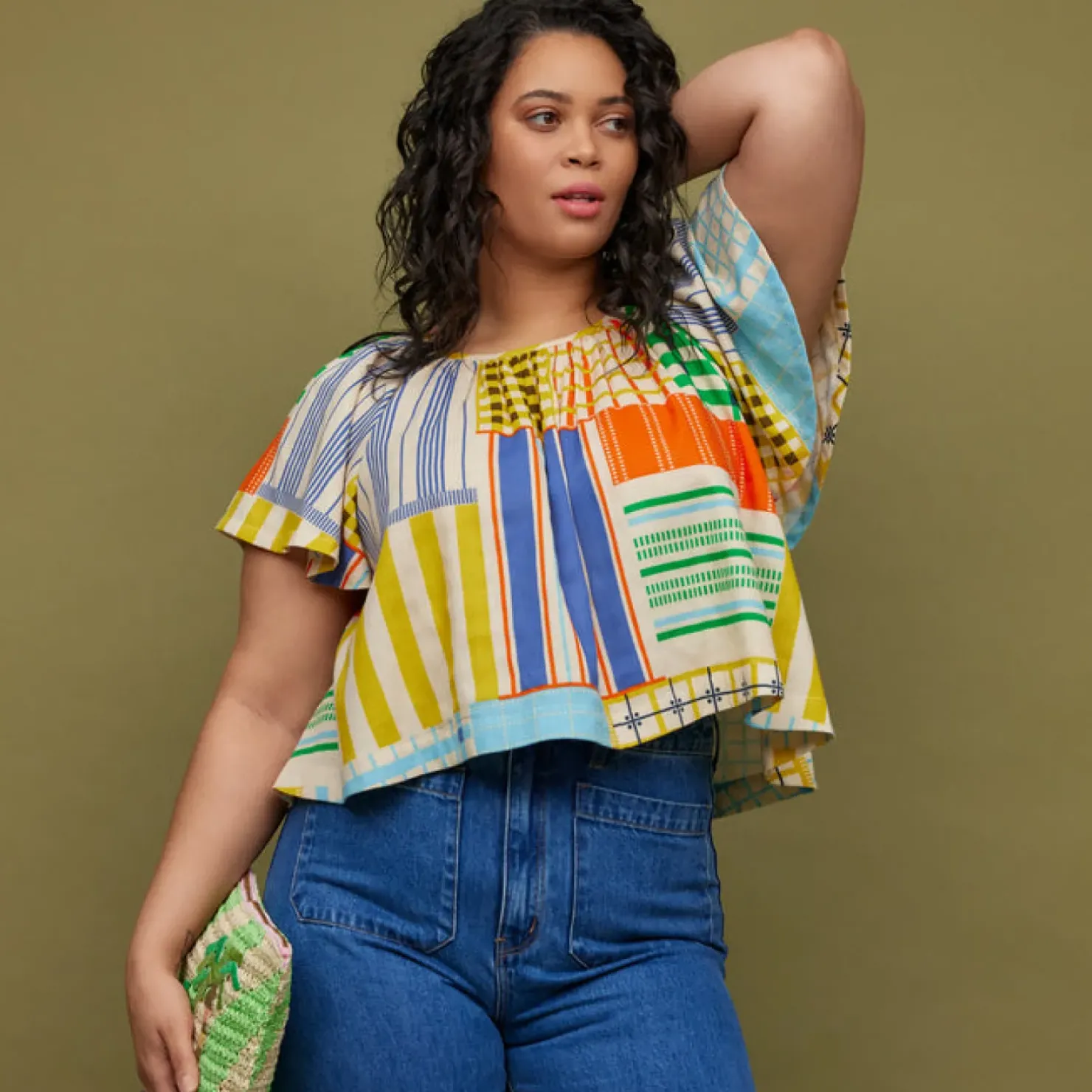 Fashion Sage & Clare Sage & Clare Fresno Swing Blouse
