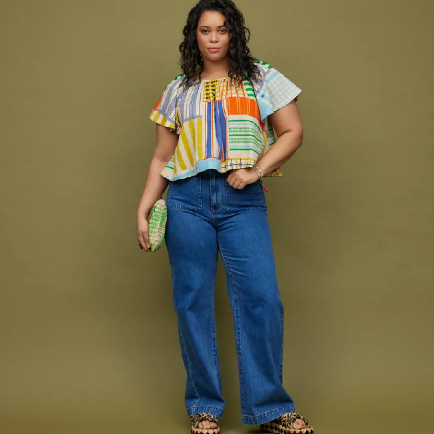 Fashion Sage & Clare Sage & Clare Fresno Swing Blouse