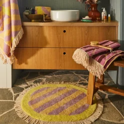 Clearance Sage & Clare Sage & Clare Jarita Bath Mat - Mauve