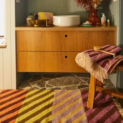 Discount Sage & Clare Sage & Clare Jarita Bath Runner