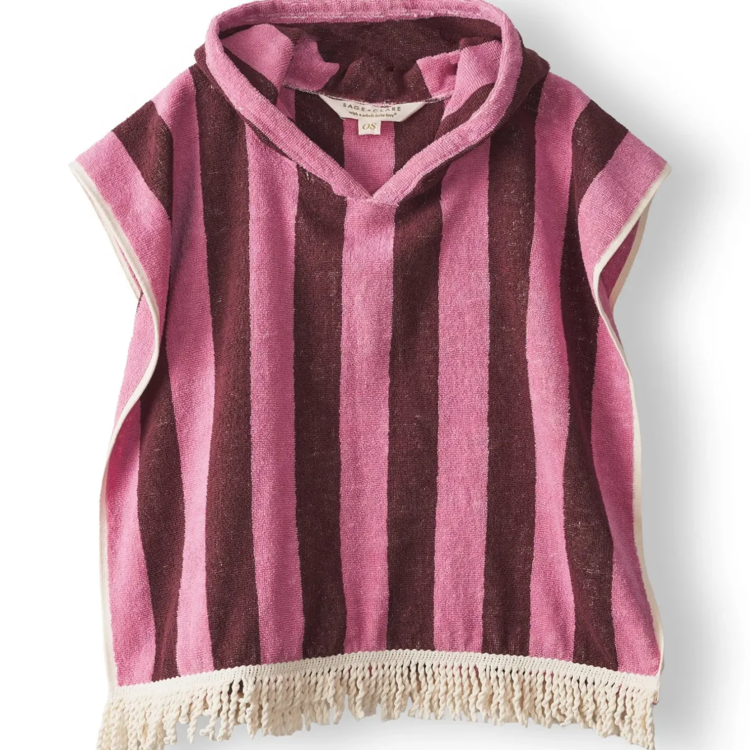Clearance Sage & Clare Sage & Clare Jarita Hooded Towel - Rosewater