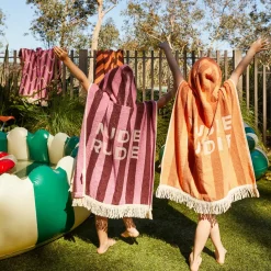 Clearance Sage & Clare Sage & Clare Jarita Hooded Towel - Rosewater
