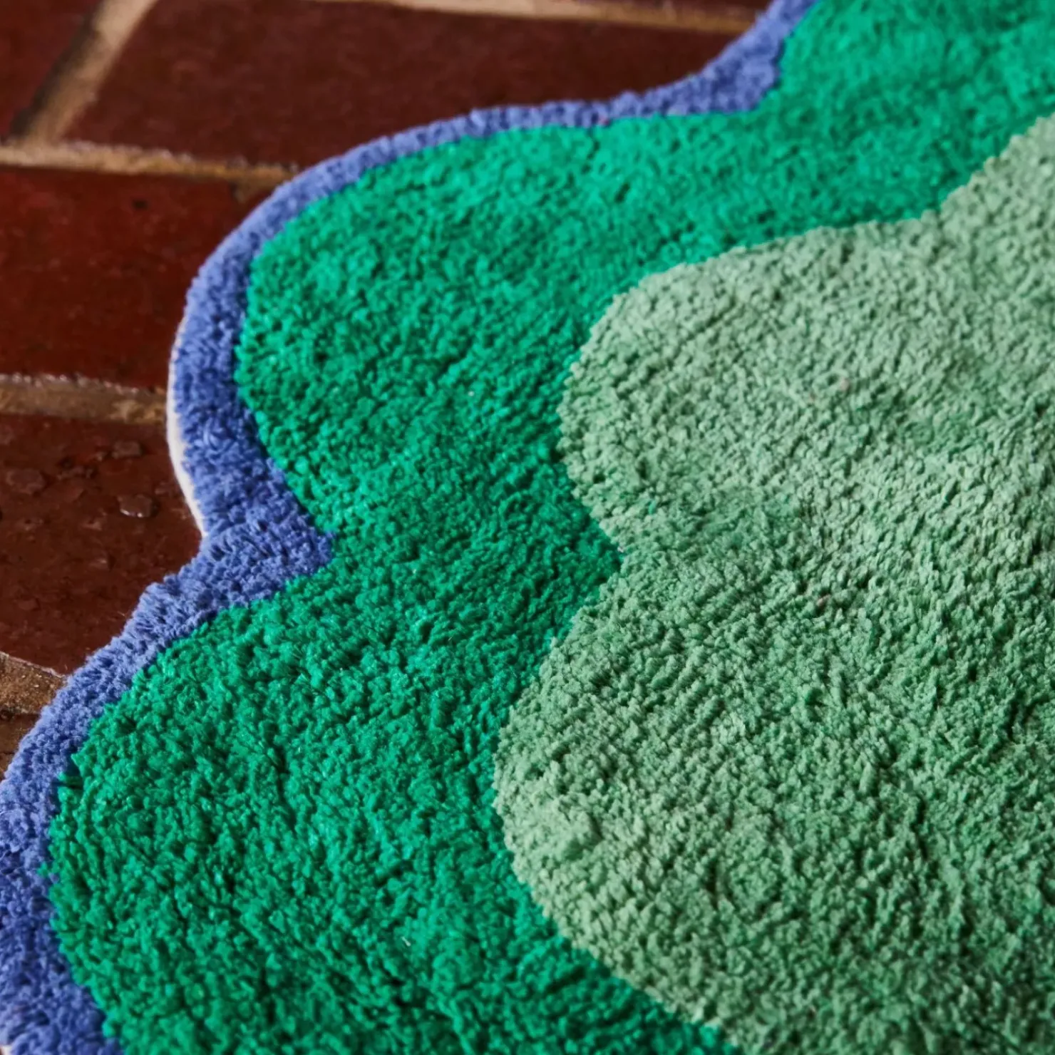 Hot Sage & Clare Sage & Clare Kiska Bath Mat - Perilla