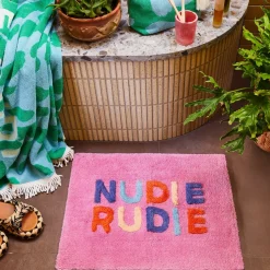 Clearance Sage & Clare Sage & Clare Nudie Rudie Bath Mat Mini - Dahlia