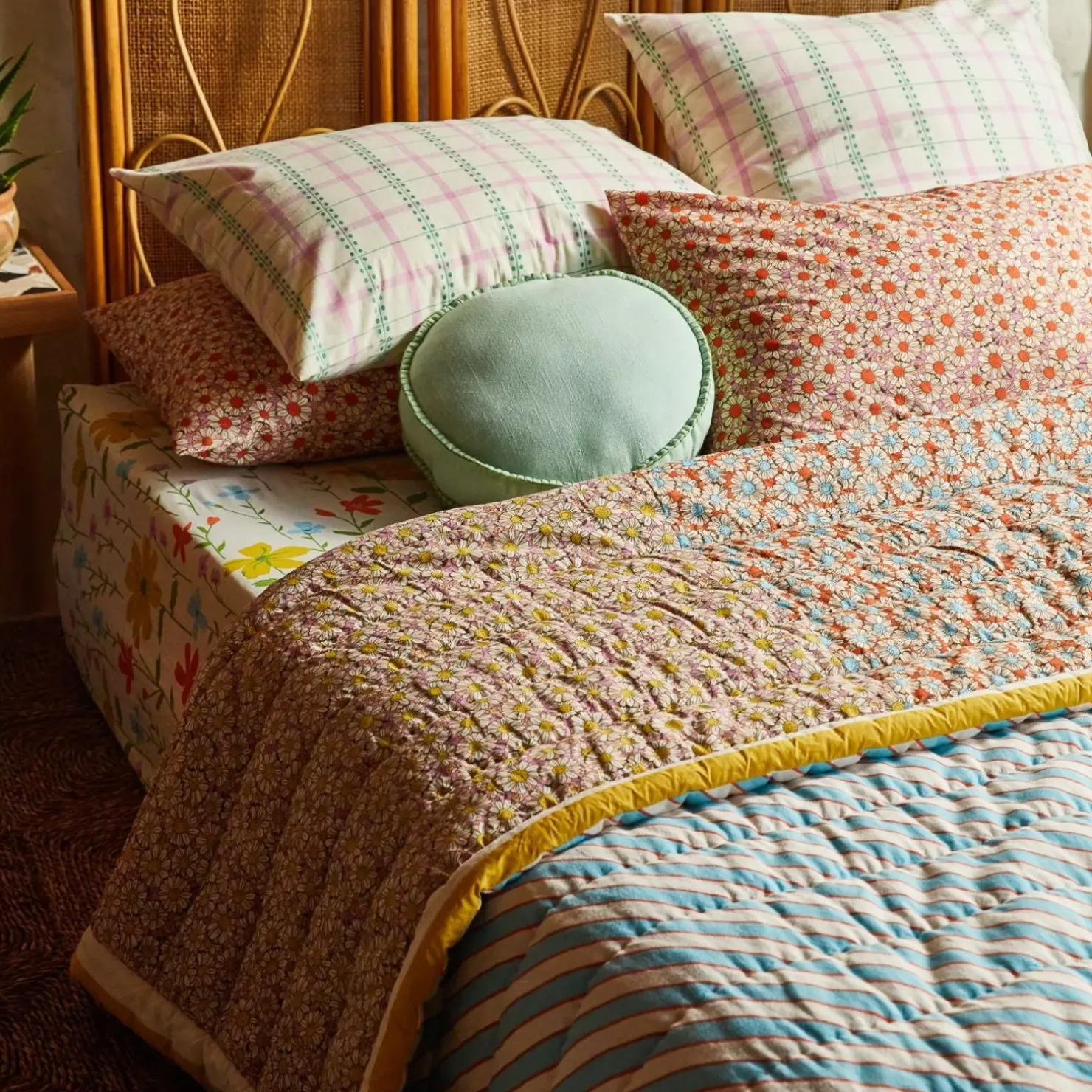 New Sage & Clare Sage & Clare Posie Floral Bedcover