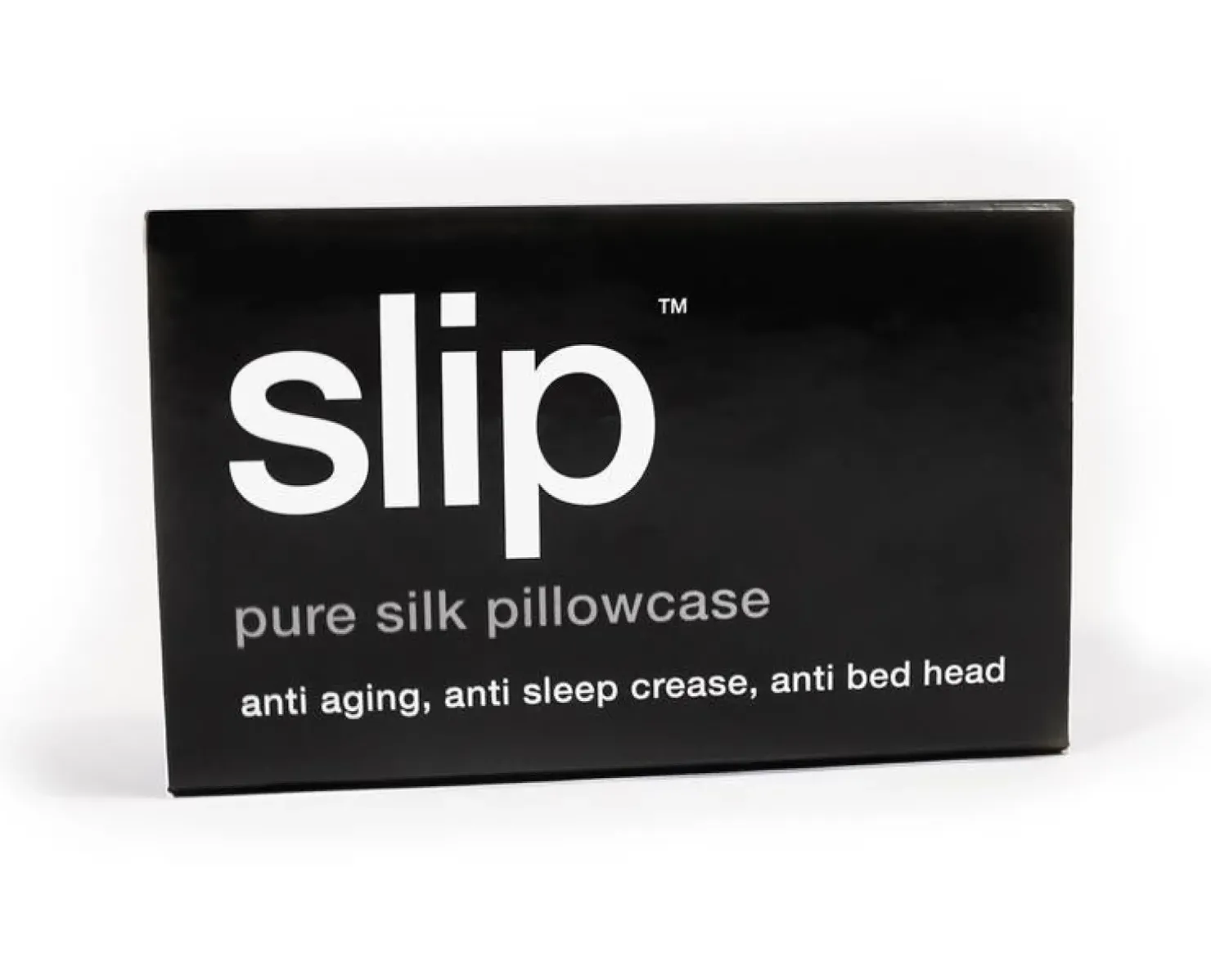 Hot Slip Pure Silk Pillowcase - Black