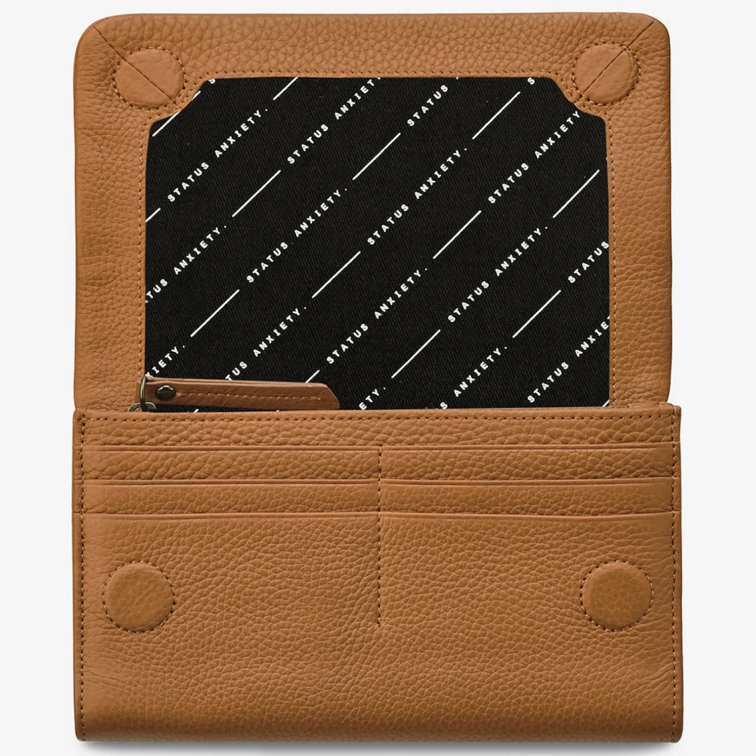 Best Status Anxiety Remnant Wallet - Tan