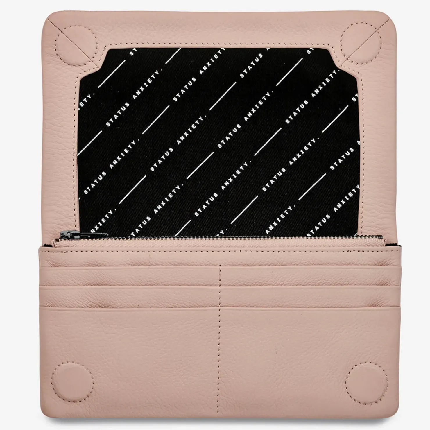 Outlet Status Anxiety Some Type Of Love Wallet - Dusty Pink