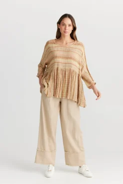Fashion The Shanty Nikita Top - Miguel Stripe