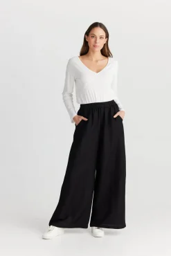 Discount The Shanty Positano Pants - Black