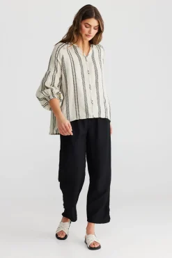 Online The Shanty Salerno Top - Valentina Stripe