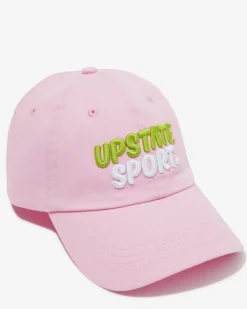 Fashion Upstate Side Line Cap- Galactic Signwriter Pink