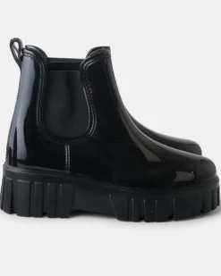 Best Walnut Leon Gumboot - Black