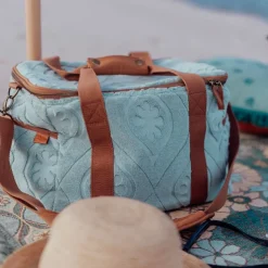 Discount Wandering Folk Daisy Cooler Bag Large - Peppermint