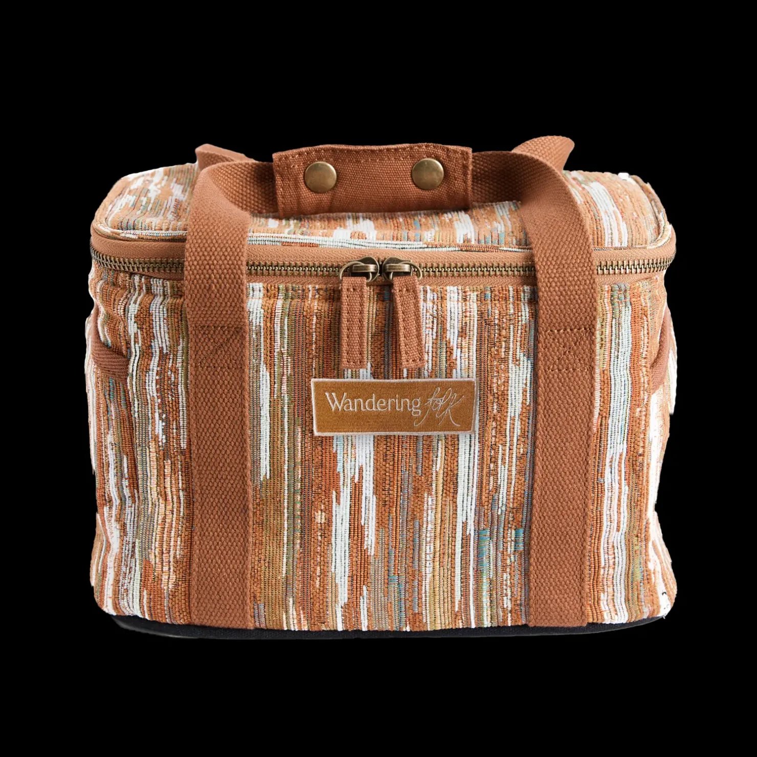 New Wandering Folk Insulated Cooler Bag Large - Ochre