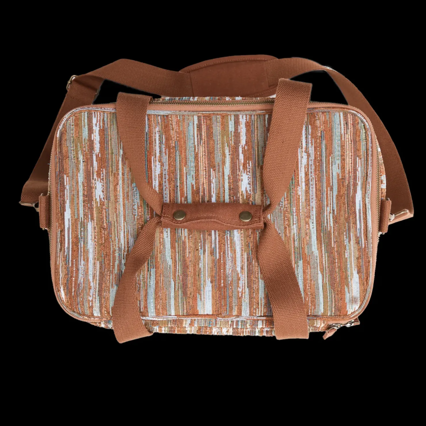 New Wandering Folk Insulated Cooler Bag Large - Ochre