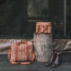 New Wandering Folk Insulated Cooler Bag Large - Ochre